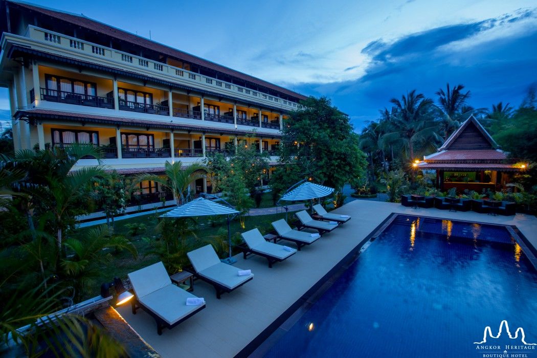 Angkor Heritage Boutique Hotel Siem Reap Exterior photo