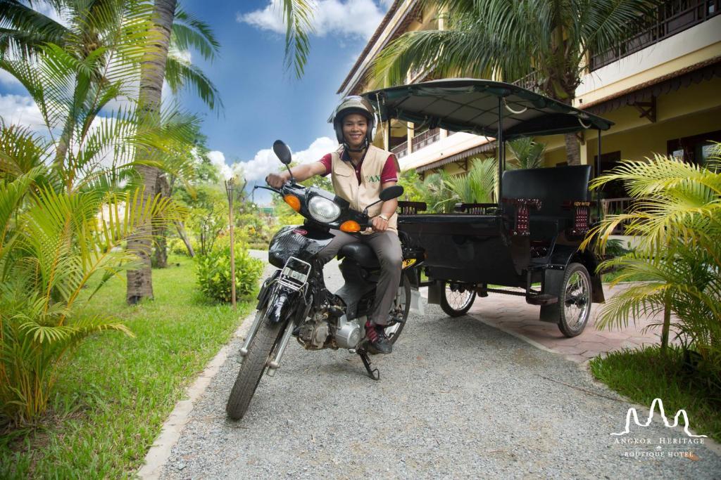 Angkor Heritage Boutique Hotel Siem Reap Exterior photo